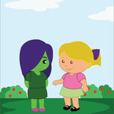 An Alien in the First Grade - Early Reader - Children's Picture Books