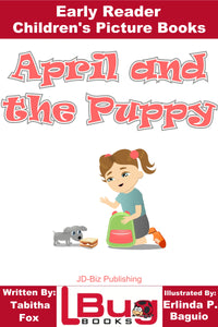April and The Puppy - Early Reader - Children's Picture Books