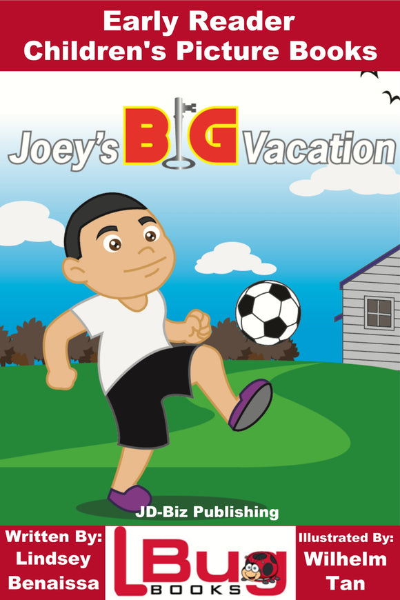 Joey's Big Vacation - Early Reader - Children's Picture Books