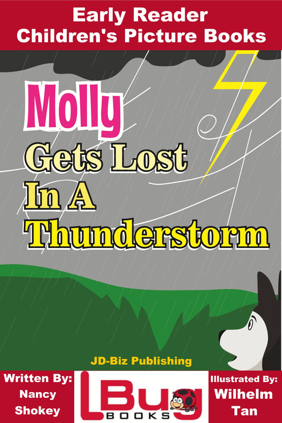 Molly Gets Lost In A Storm -  Early Reader Children's Picture Books-