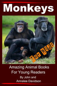 Monkeys – For Kids – Amazing Animal Books for Young Readers