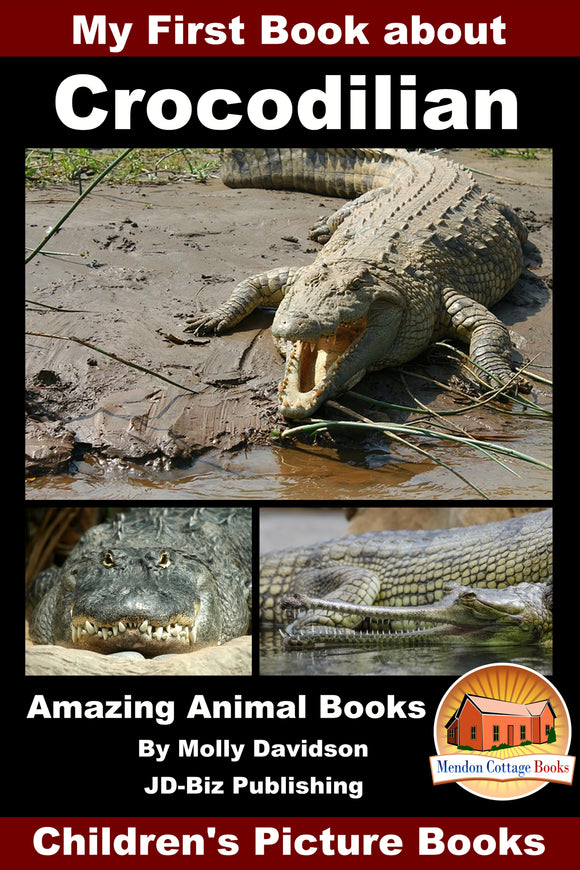 My First Book about Crocodilian Amazing Animal Books Children's Picture Books