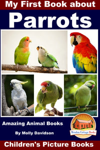 My First Book About Parrot - Amazing Animal Books