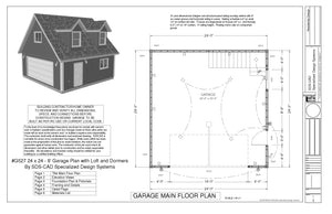 Free Sample Garage plan