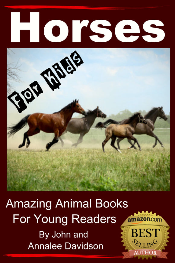 Horses For Kids-  Amazing Animal Books for Young Readers
